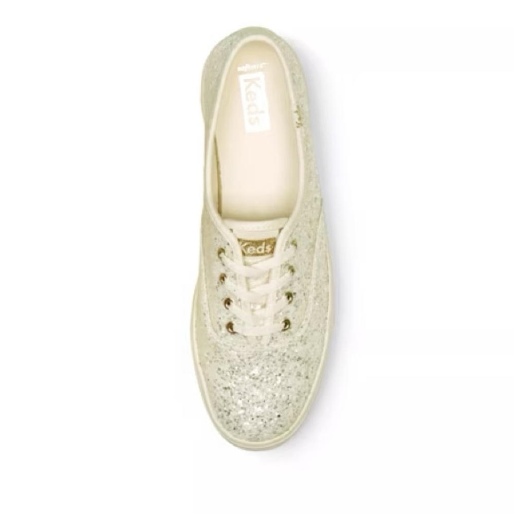 Keds Women's Platform Glitter Celebration Lace Up Sneakers